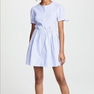 English Factory Ruffle Detail Dress